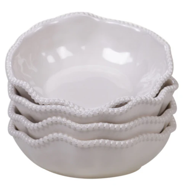 Set de 4 Bowl Crema, Perlette
