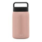 contenedor de comida de acero inoxidable rosa oro 24 oz
