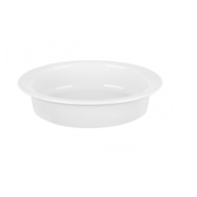 Plato ovalado de 20 cm de porcelana fusion white
