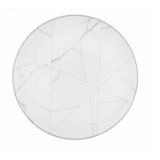 Plato llano de 28 cm de porcelana carrara hotelware