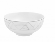 Plato hondo de 14 cm de porcelana carrara hotelware