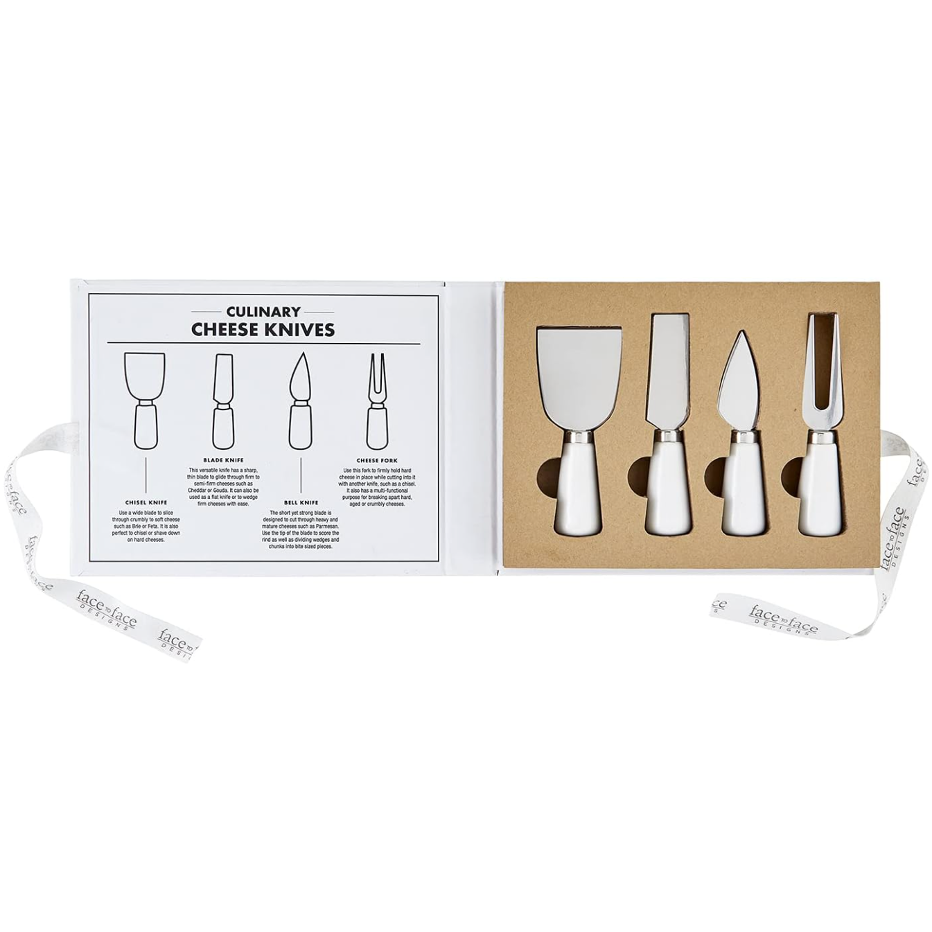 Juego de 4 Cuchillos para Quesos