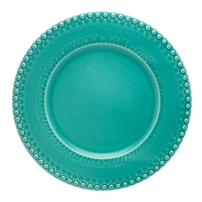 Set de 4 Platos Presentacion Fant Gren, Aqua