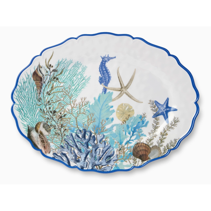 Bandeja Ovalada Blue Lagoon