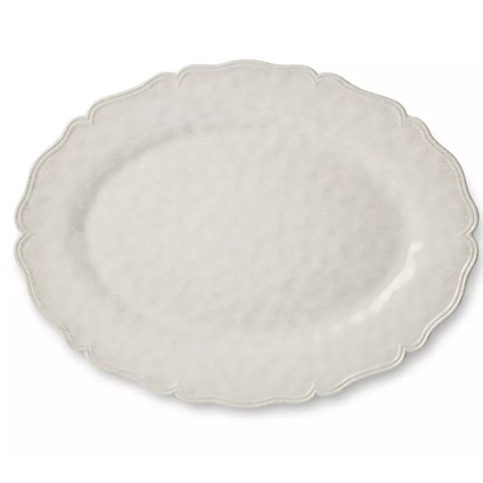 Bandeja Ovalada Isabella Cream