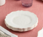 Set de 4 Platos de Ensalada Isabella Cream