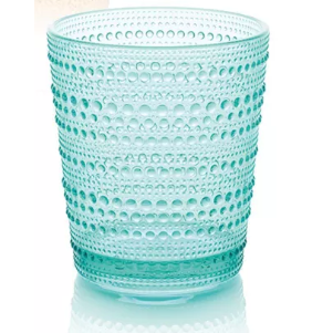 Set de 4 Vasos Santa Fé, Teal 16 oz
