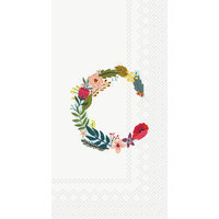 Servilletas de papel 8.5x4.5" diseño "c" 16 uni