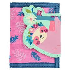 Billetera para niña color rosado con diseño de perezoso