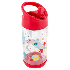 Botella de cohete espacial con tapadera roja