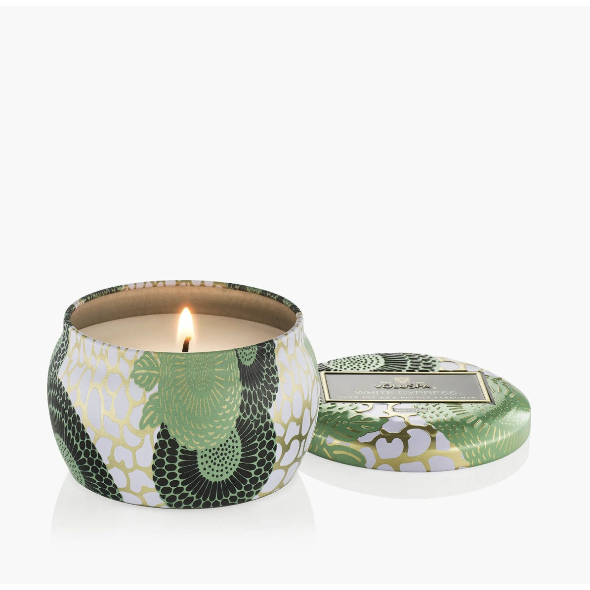 Vela White Cypress 4oz 25 horas