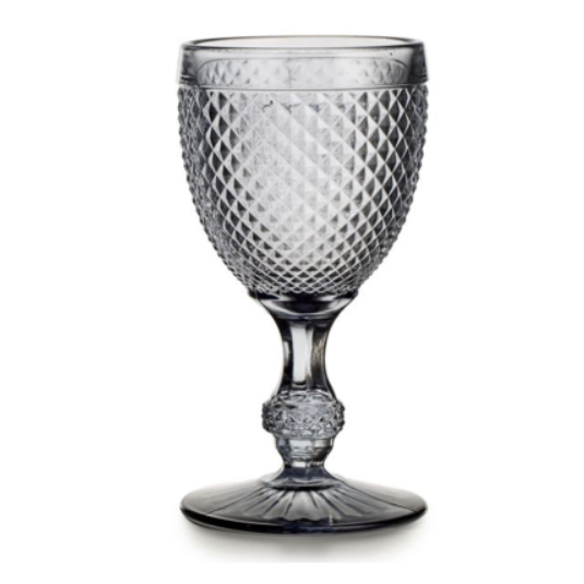 Set 4 Copas para Agua Gris, Bicos