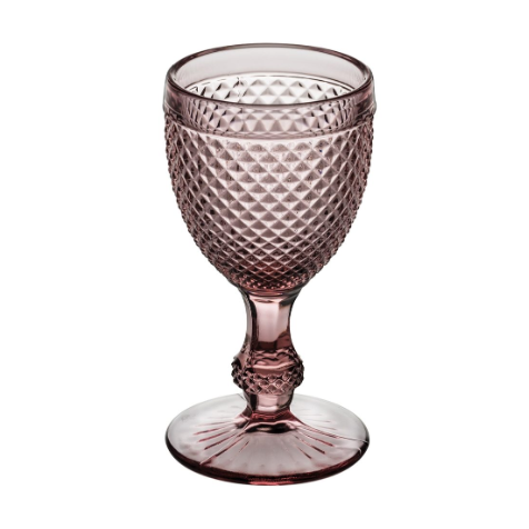 Set 4 Copas para Agua Rosada, Bicos