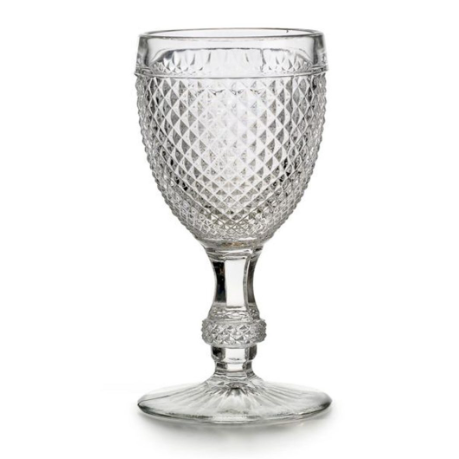 Set 4 Copas para Vino Transparente, Bicos
