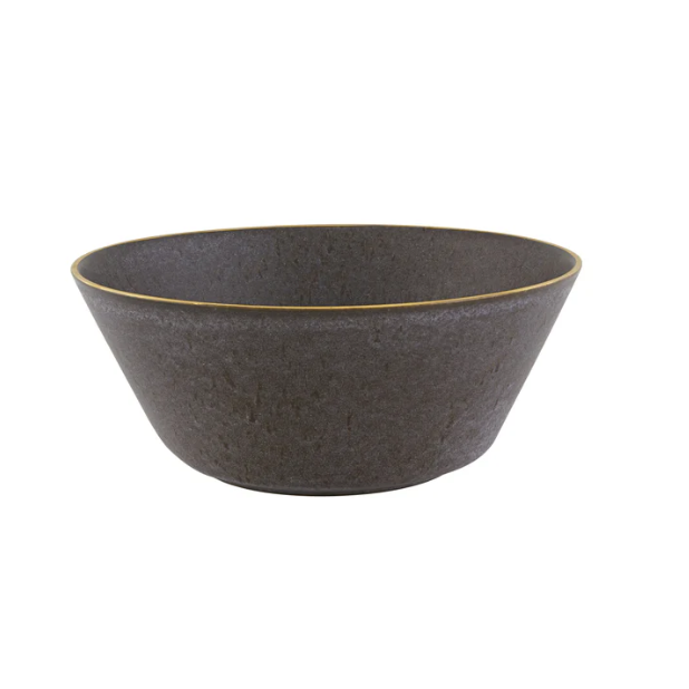 Ensaladera Bronce, Gold Stone