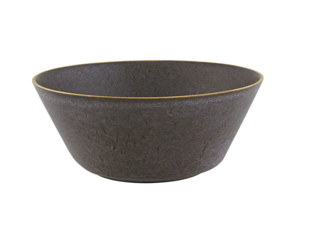 Ensaladera Bronce, Gold Stone