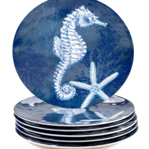 Set de 4 Platos Llanos Oceanic