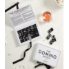 Set de domino en color negro 5.5 x 8.5"