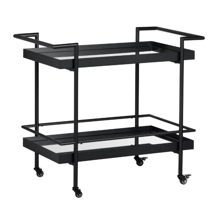 Carrito de Bar Crest, Negro