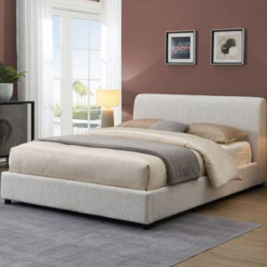 Cama King Vertham, Blanca