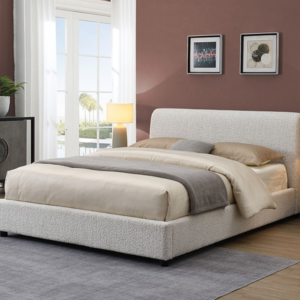 Cama Queen Vertham, Blanca