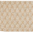 Cojin decorativo de 45x45 diseño de hojas en ondas paralelas color naranja y beige