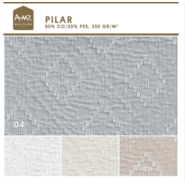 Cubrecama pilar tamano queen color taupe