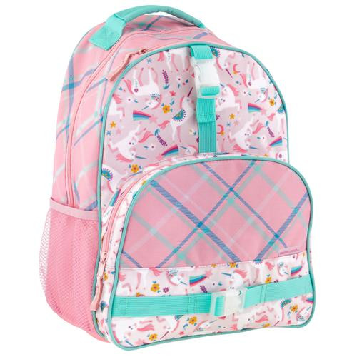 Mochila grande con estanpado de unicornio