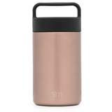 Contenedor de comida de acero inoxidable oro rosa 16 oz
