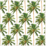 Servilleta Lnch Palm Trees Pattern, 20 uni.