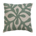 Cojin Decorativo Colores Beige y Verde Olivo
