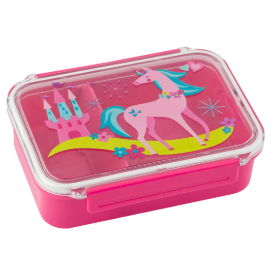 Topper merienda con diseño de unicornio