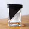 Vaso wisky con molde para hielo