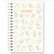 Cuaderno de notas de cachorros