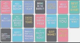 Tarjetas de Felicitación, Varios Diseños