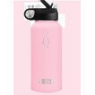 Botella de agua ascent de acero inoxidable color rosado 12 oz