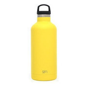 Botella de agua ascent de acero inoxidable tapa de agarrar color amarillo 32  oz