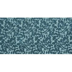 Cojin decorativo de 35x55 en tela jude marine hojas celestes