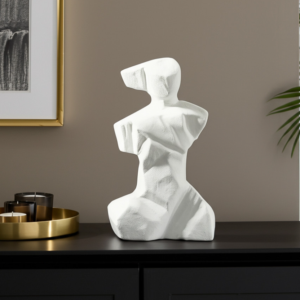 Figura Veneciana Abstracta, Blanca