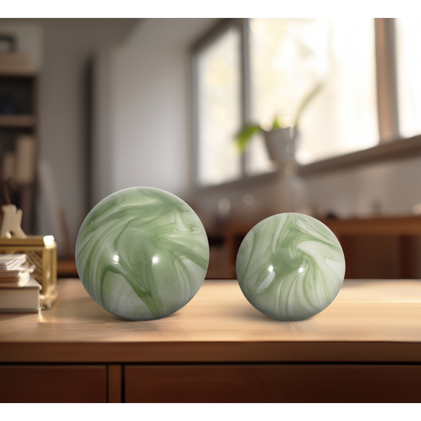 Set de Esferas Lucinda, Verde
