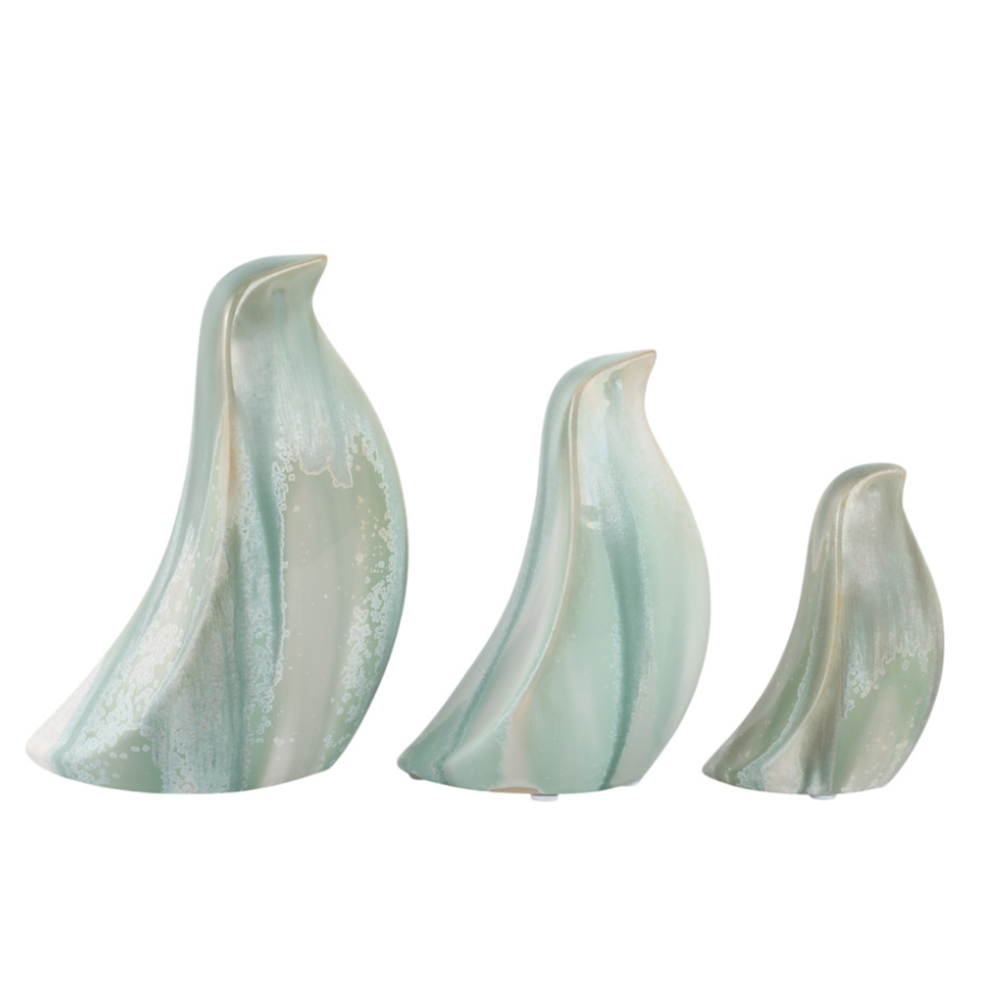 Estatuillas de Pájaro Hermiston, Set de 3