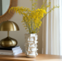 Vase Leoben Grande, Blanco