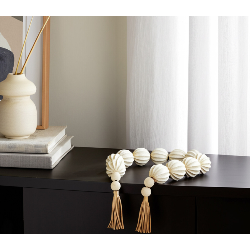 Guirnalda Decorativa Newbridge, Blanca