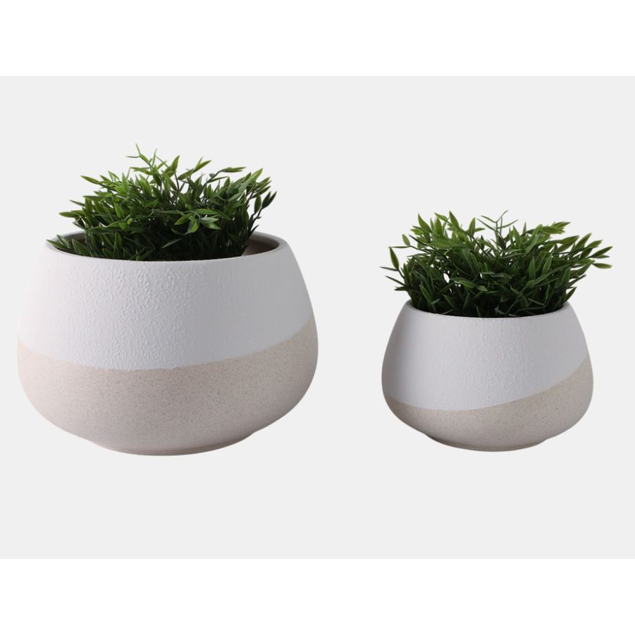 Maceta Half-Dipped Mediana