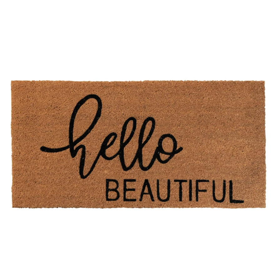 Alfombra 'Hello Beautiful'