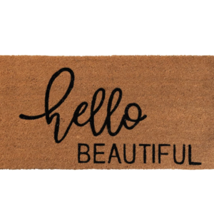 Alfombra 'Hello Beautiful'