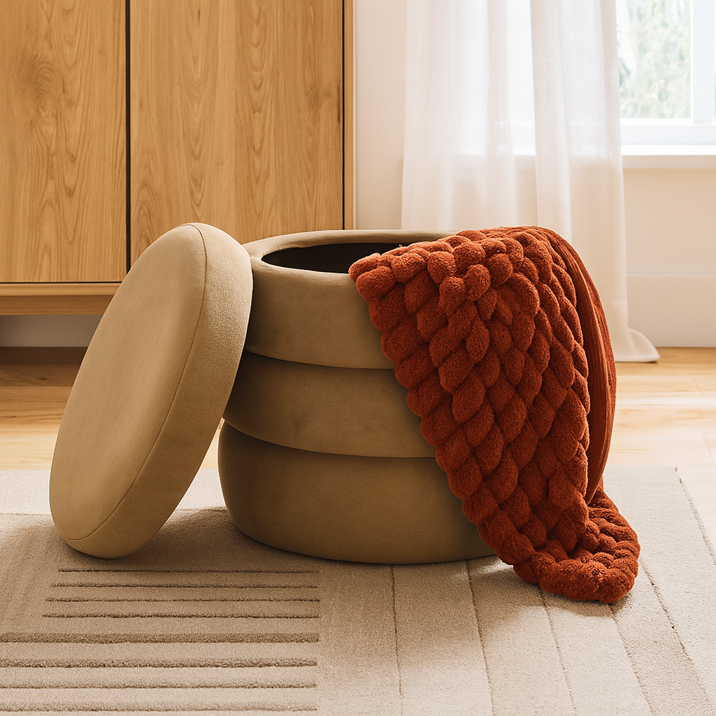 Baúl Decoativo, Blanco Hueso