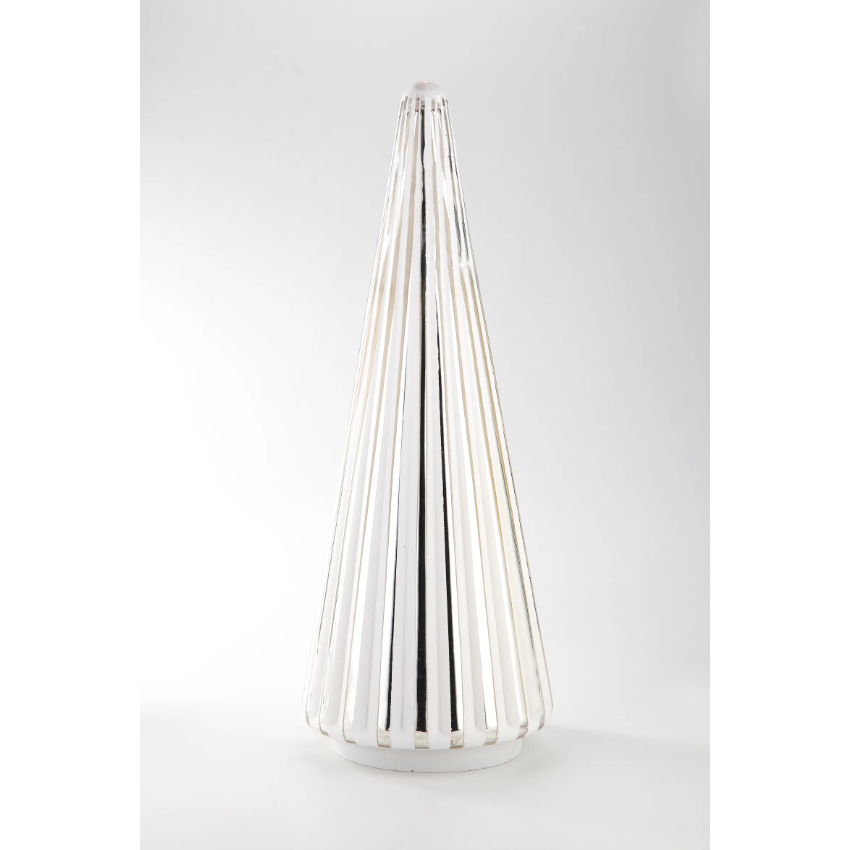Árbol Navideño Decorativo Mediano, Plateado