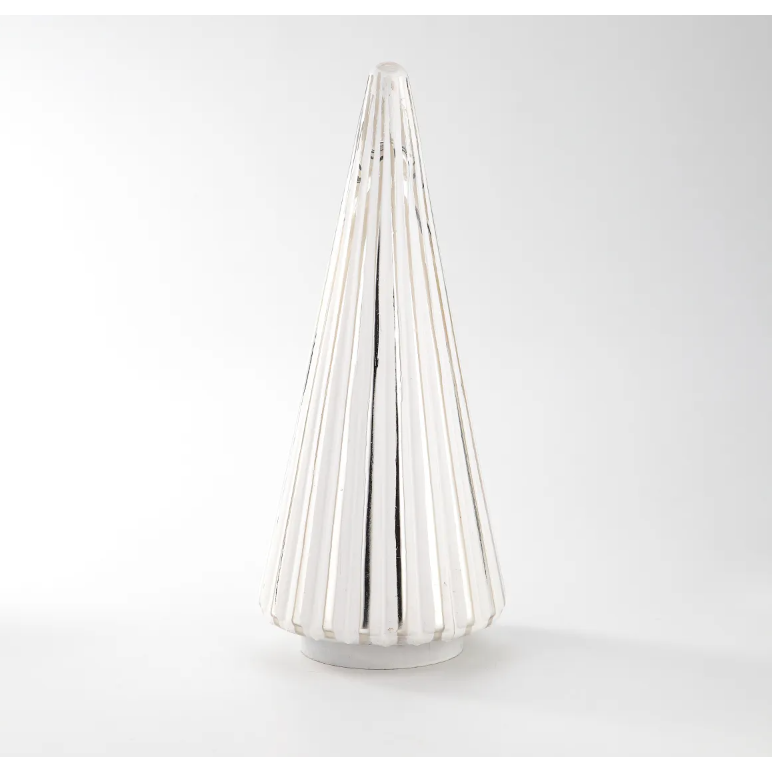 Árbol Navideño Decorativo Alto, Plateado