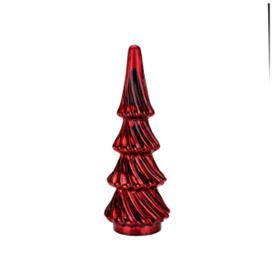 Árbol Navideño Decorativo Mediano, Rojo Brillante